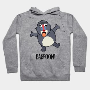Bab-foon Funny Baffoon Baboon Pun Hoodie